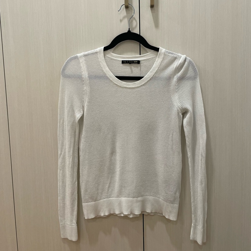 Rag & Bone white sweater - XS